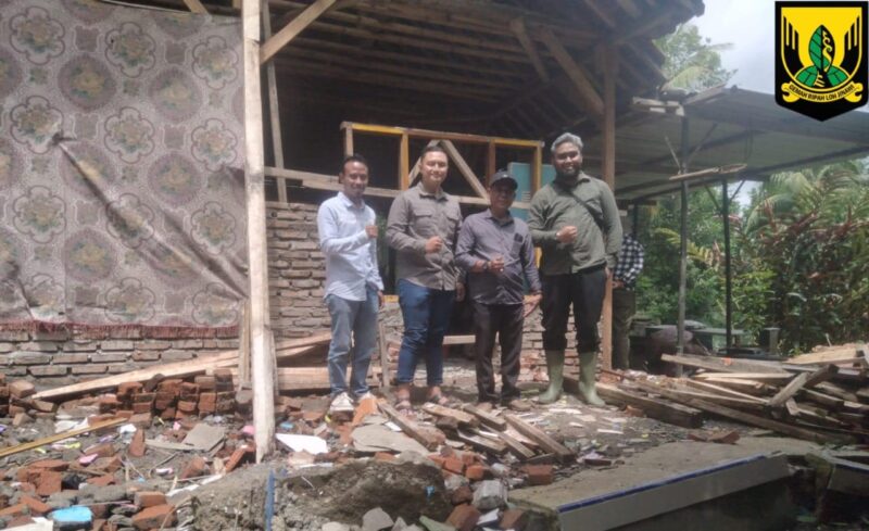 Lokasi Rumah Terkena Dampak Bencana Kp Cimalaka Desa Mekarasih