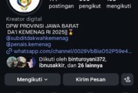 akun resmi IDM Nusantara Jawa Barat