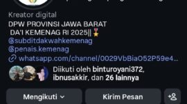 akun resmi IDM Nusantara Jawa Barat