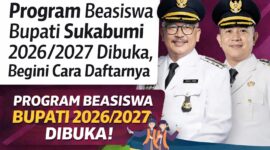 RESMI Beasiswa Bupati Sukabumi Dibuka Sumber Foto : Ali Sadikin