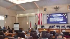 Ruang Sidang Utama DPRD pada Kamis 